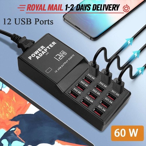 60w multi port usb - 60w, charger