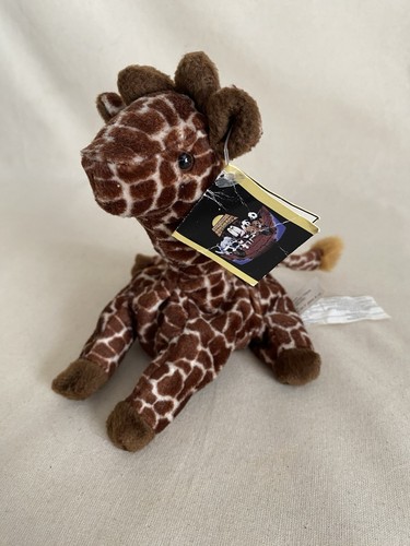 Giraffe soft toy beanie - soft,