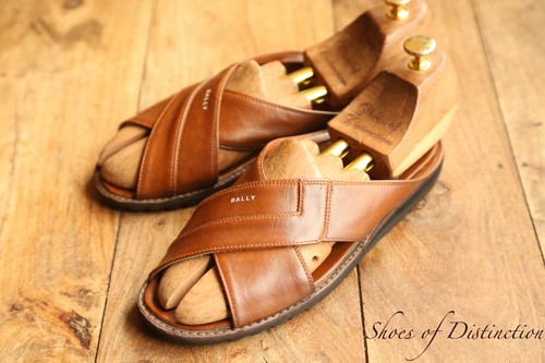 Bally tan brown leather - tan,