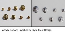 Acrylic Decorative Buttons -