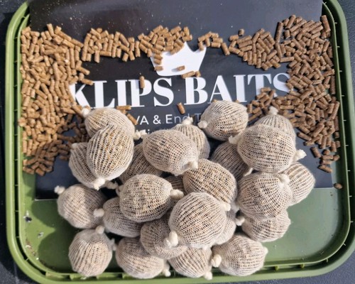 Pva mesh bloodworm pellet bags - bloodworm,