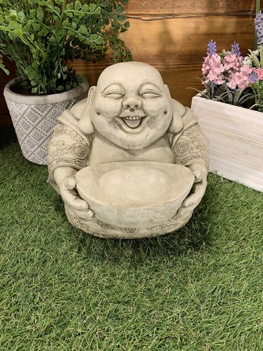 Stone garden zen baby monk - stone,