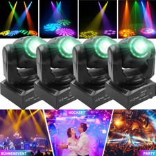 4x 100W LED GOBO DMX DJ stages lighting effects spot moving head stage lighting