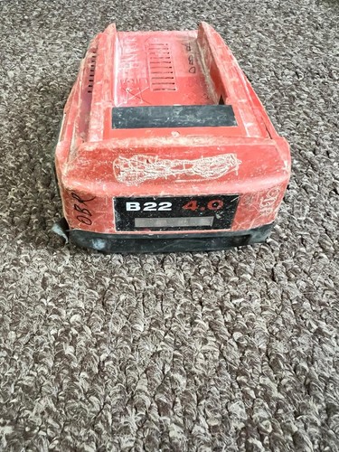 Hilti b22 0ah ion battery - 4.0ah, li-ion
