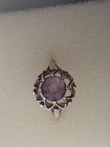 Vintage 1978 silver amethyst - vintage,