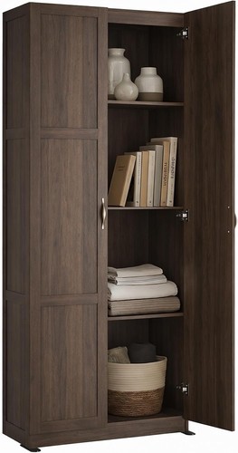 Tall tier wooden storage - 4,