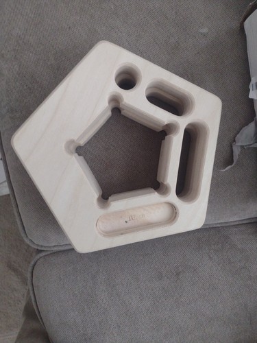 Portable hangboard block - hangboard,