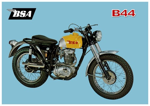 Bsa poster b44 - bsa, special