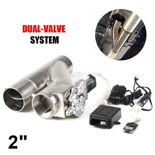 51mm electric exhaust dual - 51mm,
