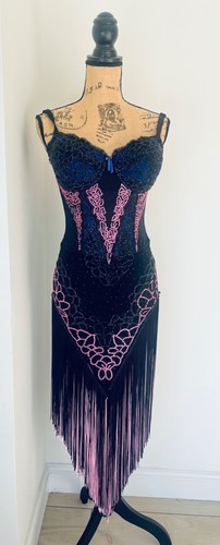 Latin dance dress worn - , by