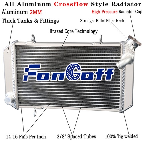 Motorcycle aluminum radiator - motorcycle,