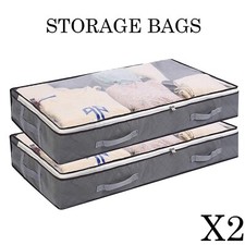 2x Large Underbed Storage Bag