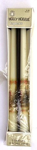 Holly hobby tapers candles - hobby,