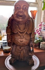 Vintage Hand Carved Large