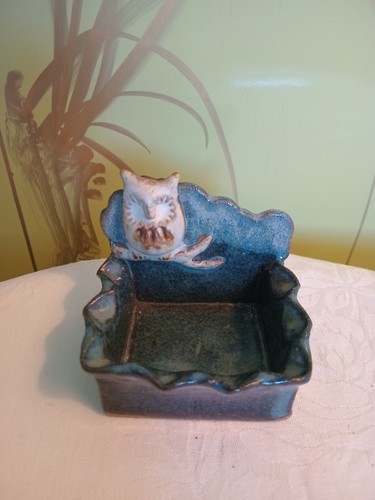 Little owl adorned pottery - little,
