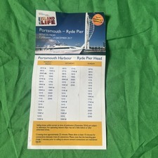 Wightlink Timetable 2017