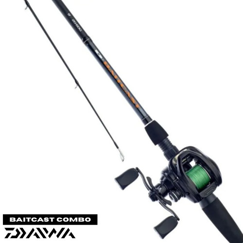 Daiwa baitcast rod reel - rod,