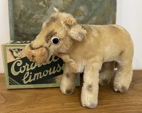 Antique vintage steiff oxy - antique,