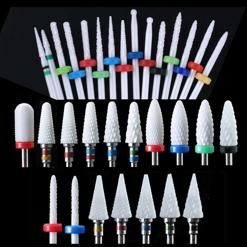 Ceramic nail drill - nail, milling