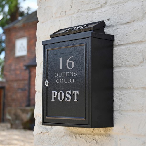 Personalised black wall - personalised,