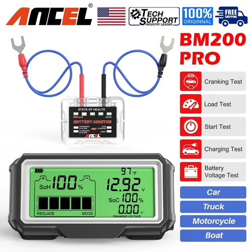 Ancel bm200 pro battery - pro,