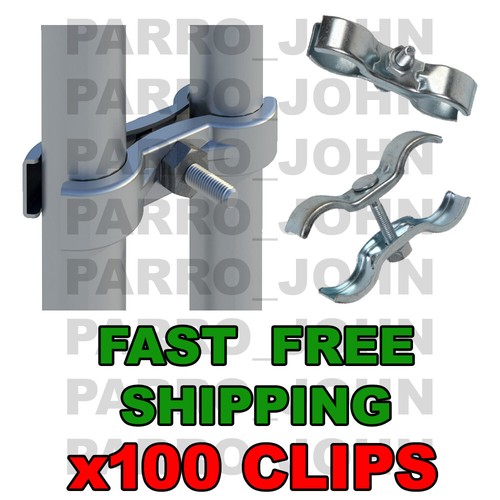 100 clips for heras - for,