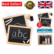 Pack of 2 Double-Sided Wooden