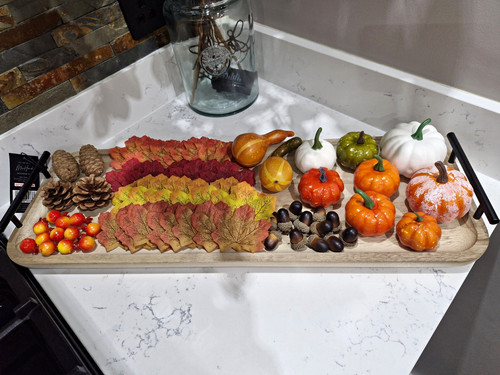 Artificial autumn arrangement - autumn,