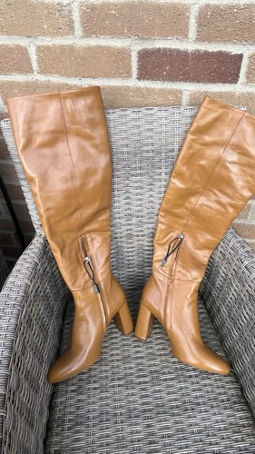 Zara knee high mustard - knee, mustard/tan