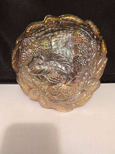 Carnival glass bowl - glass, in