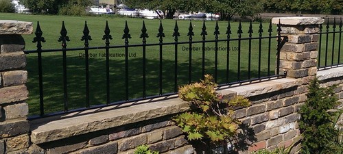 Wrought iron metal wall top - metal,