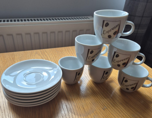 Expresso cup and saucer set - cup,