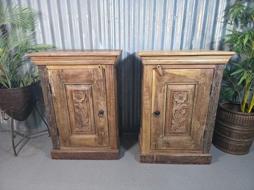 Vintage reclaimed pair - reclaimed, wooden