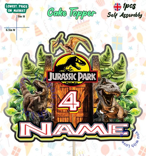 Personalised jurassic park - personalised,