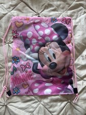 Minnie Mouse Drawstring Bag. Brand New