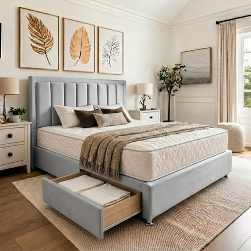 Orthopaedic divan bed - set, with