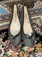 womems french sole black