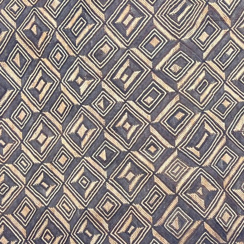 Kuba double square raffia - double,