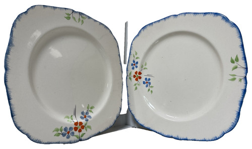 Square cake tea plates - cake, 2