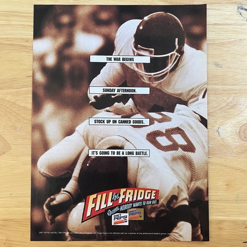 Vintage pepsi fill the fridge - vintage,