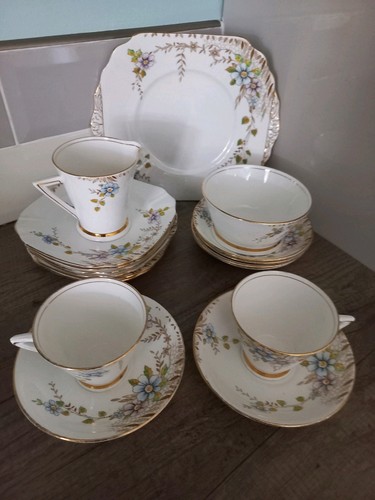 Phoenix china tea set - phoenix, set.