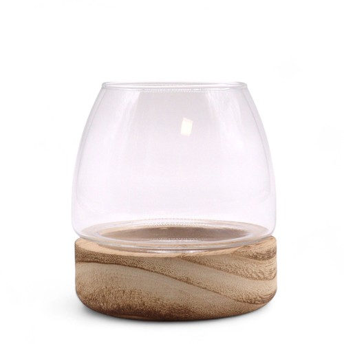 Small glass dome cloche - glass, bell