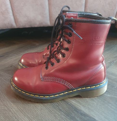 Martens cherry red - martens,