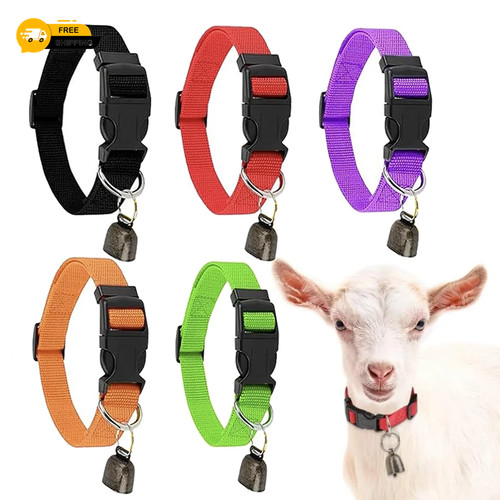 Goat collars with bells - goat,