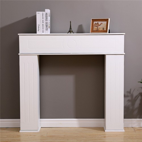 Mantelpiece white fire - mantelpiece,