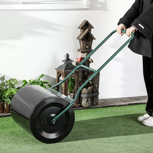 60l steel garden - roller, push