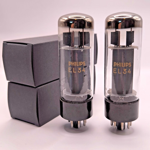 Philips el34 6ca7 matched - el34,