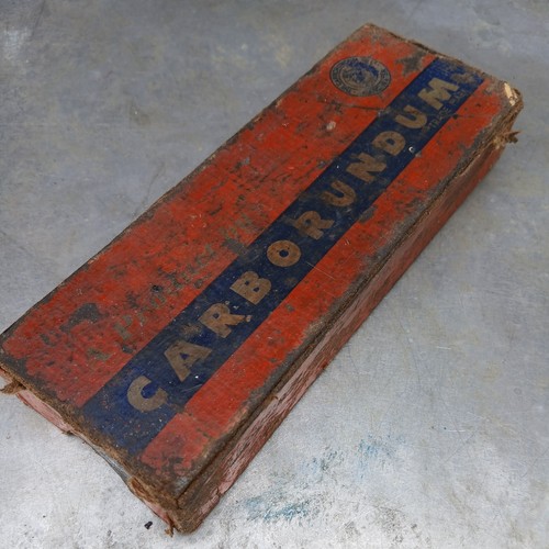 Carborundum vintage sharpening - carborundum,