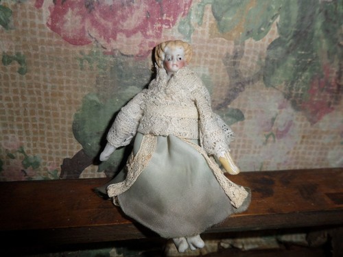 Antique parian german dolls - parian,