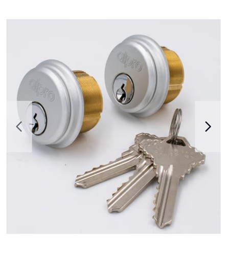 Screw round mortice - in,